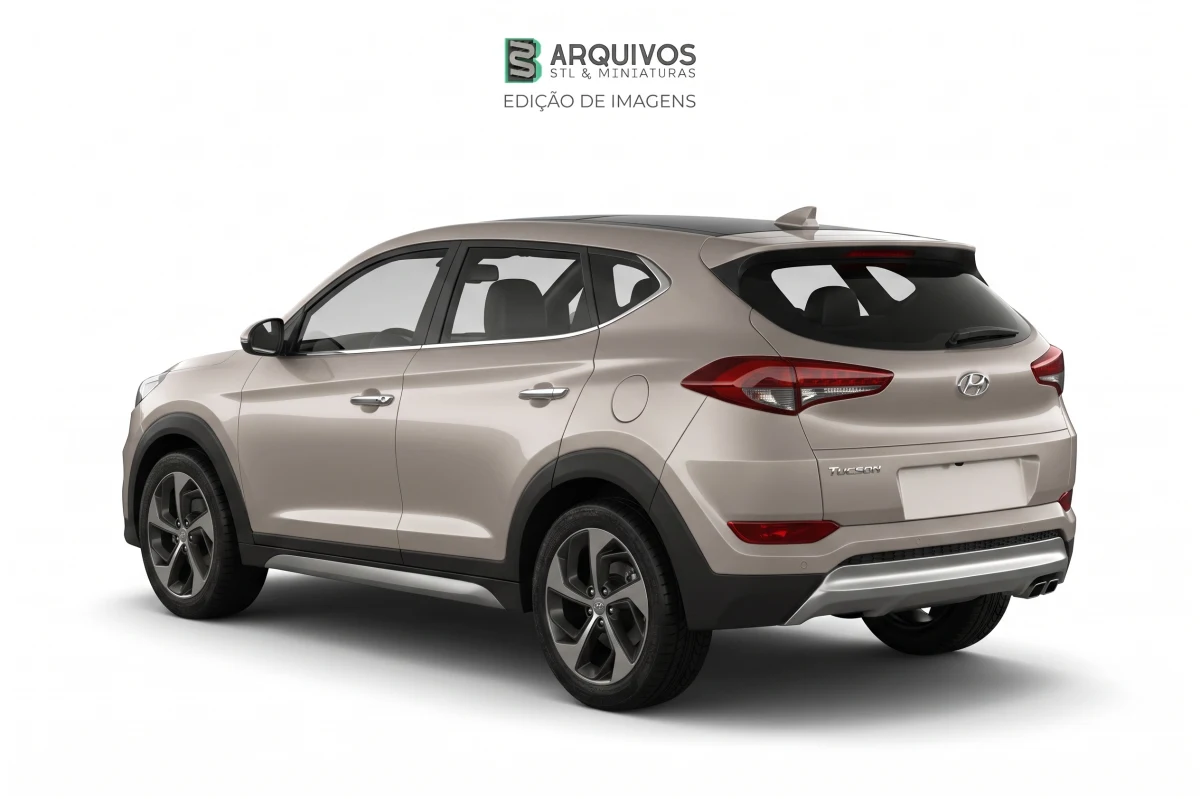 Modelo 3D STL - Hyundai Tucson 2017 — foto 4